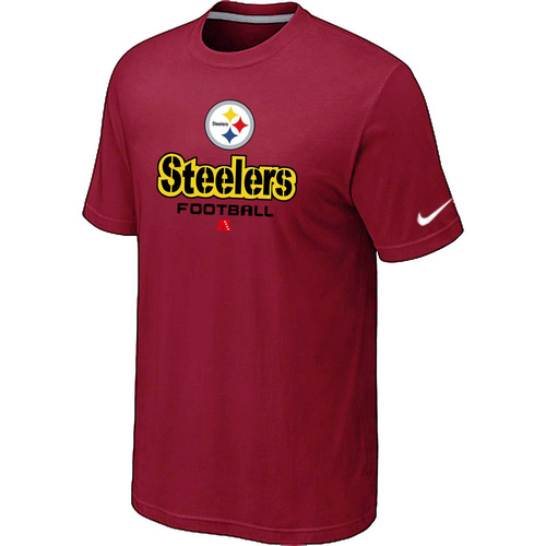 Nike Pittsburgh Steelers Critical Victory NFL T-Shirt - Red